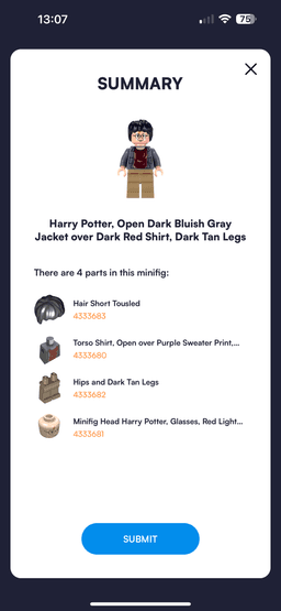 Harry Potter Minifig marketing